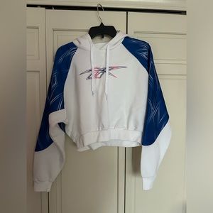Reebok cropped hoodie